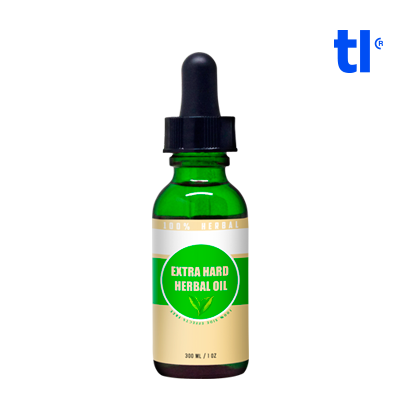 Extra Hard Herbal Oil - adult